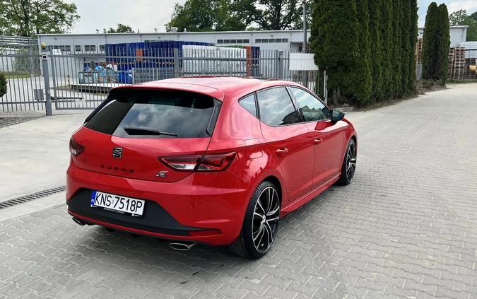 Seat Leon cena 87750 przebieg: 98000, rok produkcji 2016 z Góra Kalwaria małe 277